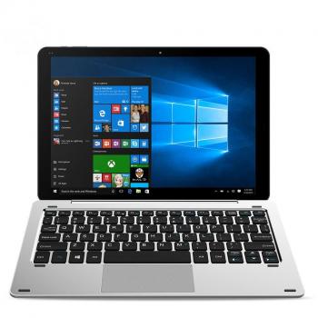 CHUWI Hi10 Pro 2 en 1 Ultrabook Tablet PC 10.1 pulgadas IPS Pantalla Windows 10 + Android 5.1 Intel Cherry Trail Z8350 64bit Quad Core 1.44GHz 4GB RAM 64GB ROM Bluetooth 4.0 HDMI Función de Aguja