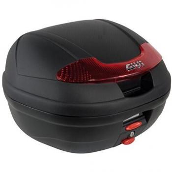 Givi E340N Vision Monolock Baúl con Placa Negro, Carga Máxima 3 Kg