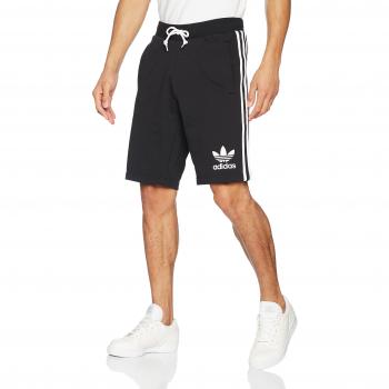 adidas 3Striped Pantalón Corto, Hombre, Negro, XL