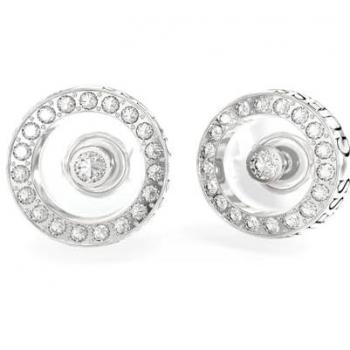 Pendientes Guess Ladies Earrings JUBE03256JWRHTU con circonitas en plata