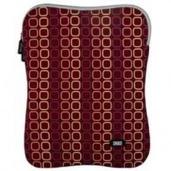 Funda de Neopreno 3GO Bevel Roja para Netbooks/Ultrabooks de hasta 12 Pulgadas/30.48 cm