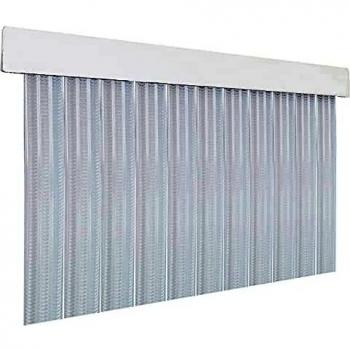 HOME MERCURY – Cortina Plana para Puerta Exterior o Interior, Material PVC – Libre de Insectos