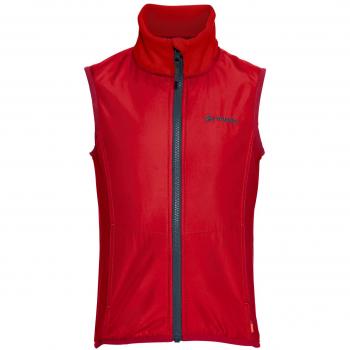 VAUDE Joven Mapache Forro Polar Vest Chaleco, Primavera/Verano, niño, Color Indian Red, tamaño 134-140 cm
