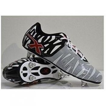 XBlades Wild Thing Perno 6 Botines De Rugby blanco y negro - Negro, 43 EU