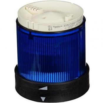 Schneider Electric XVBC2B6 Unidad Iluminada, LED 24V, Azul