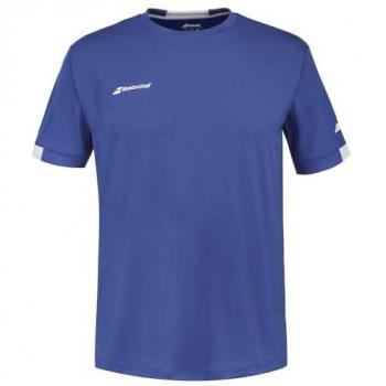 Camiseta Babolat Play de Manga Corta para Niños - Azul, Talla 140