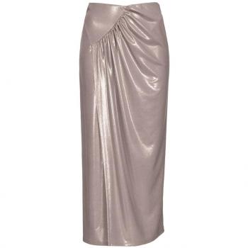 Beige Polyester Midi Skirt for Women - Size S by Pinko