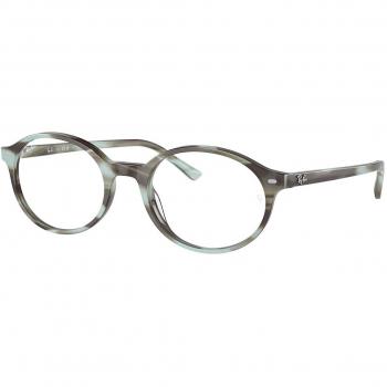 Ray-Ban RX5429 German 8356 Armazones para Hombre Verdes, Gafas Graduadas con lentes recetados, diseño moderno y elegante, color verde