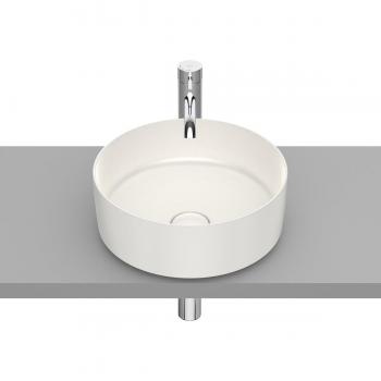 Lavabo sobre encimera Round Inspire Roca en color Beige con tecnología fineceramic®