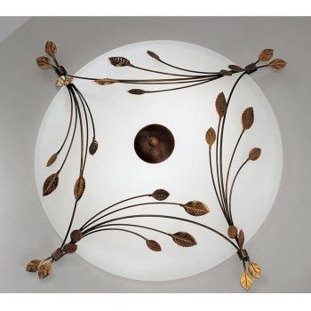 Lámpara de Techo Foglie 67 cm, 3 Luces