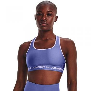 Under Armour Top Deportivo De Sujeción Media Crossback Mujer Azul XS