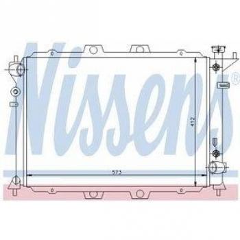 Nissens 67003 Refrigerantes del Motor