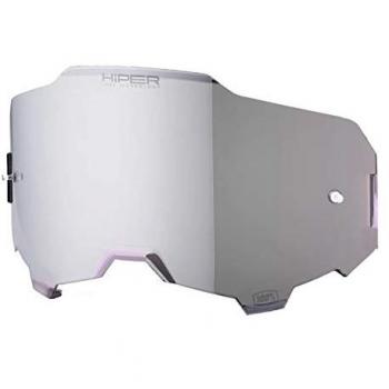 Lentes de Recambio 100% Armega HiPER Gris, Gafas MX Multicolor Talla Única