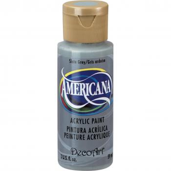 Acrilico americana dipingere 2 once-Slate Grey/opaco