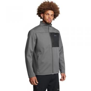 Chaqueta Softshell Storm Coldgear Infrared Shield 2.0 para hombre, (025) Castlerock / Negro / Castlerock, Large