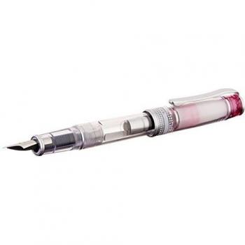 Pluma estilográfica Pilot Purera transparente, color rosa FPRN-350rR-TBCM
