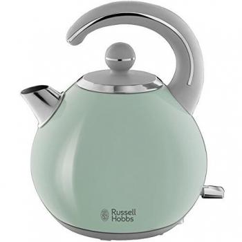 Hervidor de Agua Russell Hobbs 24404-70 en Acero Inoxidable, Color Verde Pastel, Capacidad de 1.5 Litros