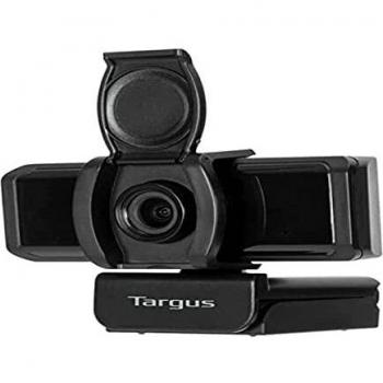 Targus AVC041GL Pro FHD 1080p Webcam with Flip Privacy Cover, 2 MP, Wireless Connection, Built-in Microphone