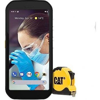 Cat S42 H+ Edition - Smartphone Robusto para Exteriores con partículas de Plata contra bacterias y gérmenes, Pantalla HD+ 5.5 32 GB ROM, 3 GB RAM, Dual-SIM, Resistente a los Golpes y al Agua - Negro
