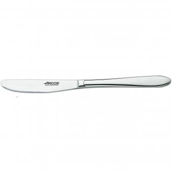 Arcos Serie Berlin, Cuchillo de Mesa, Monoblock de una pieza en Acero Inoxidable 100 mm, Color Plata