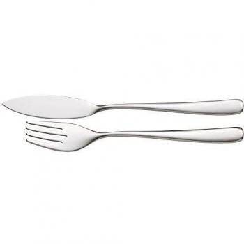 WMF 1271356330 Vision Protect - Cubiertos de pescado de acero Cromargan