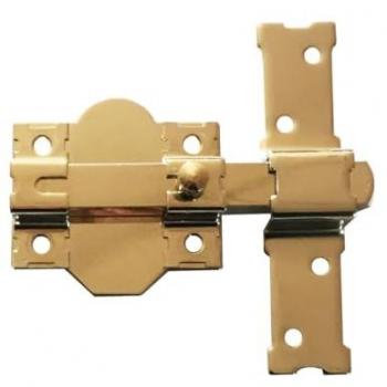 Cerrojo de seguridad Handlock sin llave color oro, sistema de cierre automático, diseño moderno y elegante, fácil instalación, alta resistencia a la corrosión y al desgaste