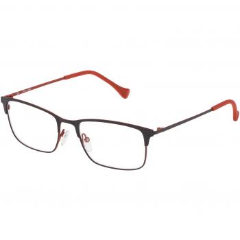 Furla Stylish Eyeglasses Vfu579 Brown Female Size: 54 MM