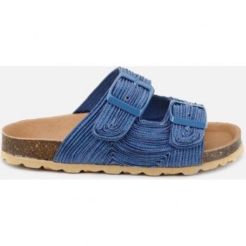 Sandalias de niña en ecopiel con hebillas Eli 1957 y Sandalias Bio Hebillas Lato Jeans Papanatas