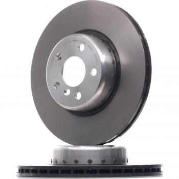 Disco de freno BREMBO 09D90413, frente, ventilado, altamente carbonizado, 1 pieza
