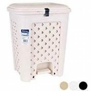 Tontarelli - Papelera c/Pedal 18l Arianna Angora