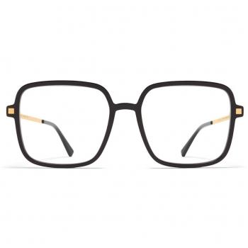 Mykita Niba Asian Fit 919 Men's Eyeglasses Black Size 53 - Frame Only with Blue Light Block Available