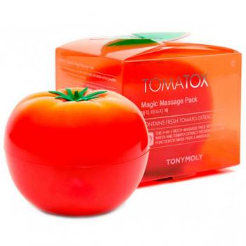 TONYMOLY Tomatox Magic Massage Pack - 80g Brightening and Exfoliating Facial Mask
