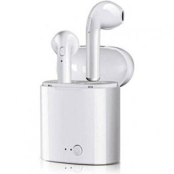 Auriculares Bluetooth Myway MWHPH0026 Blancos - BT4.2+EDR - Batería Auricular 45mAh - Estuche de Carga 400mAh - Autonomía hasta 8h - Func