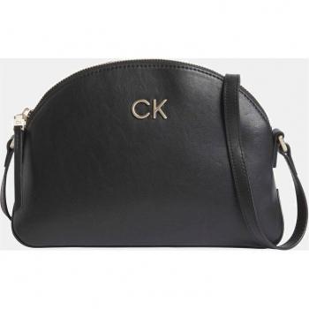 Bolso De Hombro Tipo Cúpula Calvin Klein Re-Lock Seasonal - Negro