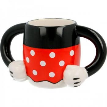 Taza Cerámica 3D Cuerpo Minnie en Caja Regalo