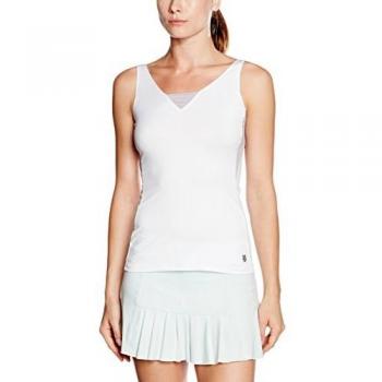 K-Swiss 66 Top, Mujer, Blanco/Gris, XL