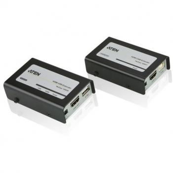 Extensor HDMI/USB sobre Cat 5 ATEN VE803-AT-G - Transmisión de video Full HD a 40 metros