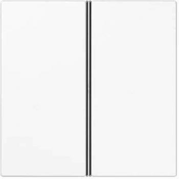 Juego de Teclas Doble Completo Jung LS 402 TSA WW Blanco