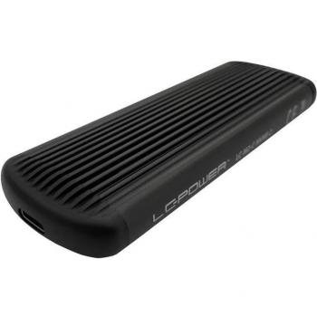 Caja externa para unidad de estado sólido (SSD) M.2 LC-Power LC-M2-C-NVME-2 Negra