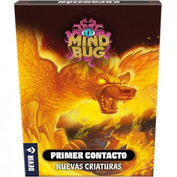 Devir Mindbug Primer Contacto Nuevas Criaturas Expansión Juego de Mesa Familiar 6x1x9 cm