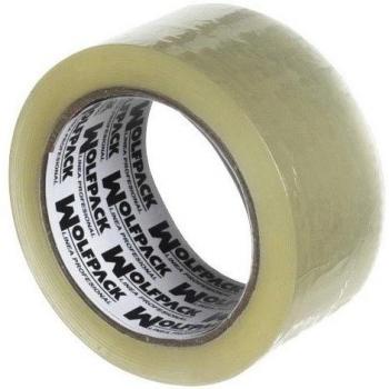 WOLFPACK LINEA PROFESIONAL Cinta Embalar Transparente 48 mm. x 66 m.