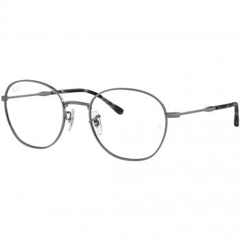 Ray-Ban RX6509 2502 Men's Eyeglasses Gunmetal Size 53 (Frame Only) - Blue Light Block Available