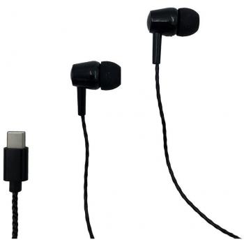 Auriculares MEDIA-TECH con Micrófono USB-C MAGICSOUND MT3600K Negro
