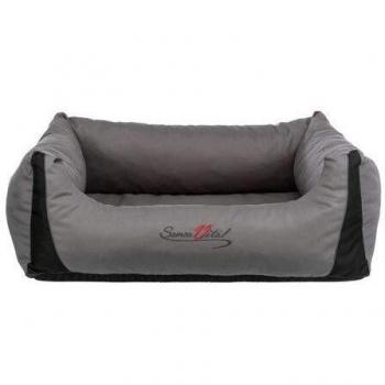 Cama ortopédica cuadrada para perros Trixie Samoa Vital 80x65 cm gris