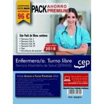PACK AHORRO PREMIUM. Enfermero/a. Turno libre. Servicio Madrileño de Salud