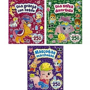 Animales y pegatinas