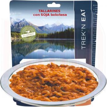 Comida Liofilizada Pasta con Salsa Boloñesa Vegetal 180g Trek'n Eat