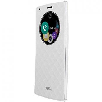 LG CFR-100 AGEUWH Funda Quick Circle para LG G4, Color Blanco