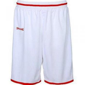 Pantalón Corto de Baloncesto Spalding Move para Niños Blanco