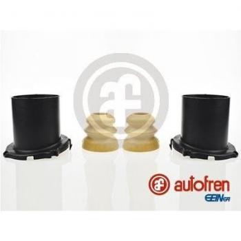 Kit de protección para amortiguadores AUTOFREN SEINSA D5154, incluye guardapolvos y topes de goma, diseñado para proteger el vástago del amortiguador de la suciedad y el desgaste, compatible con diversas